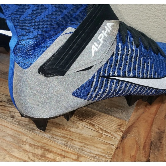 Nike Alpha Menace Elite 2 Flyknit Football Cleats Men's 10.5 - Picture 6 of 9